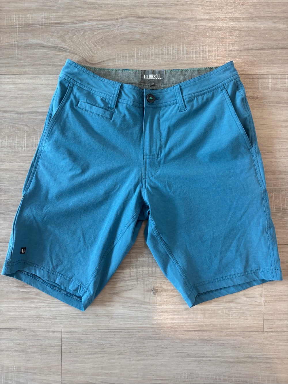 LinkSoul Men’s Blue Performance Shorts